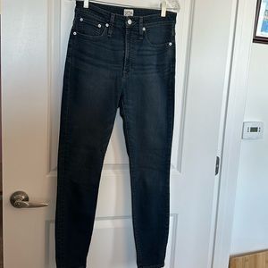 J. Crew Curvy toothpick jean size 28